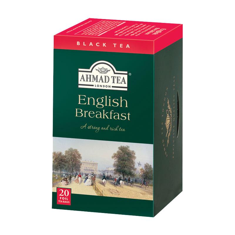 Ahmad Tea Black Tea, English Breakfast Teabags, 100 ct - Caffeinated and  Sugar-Free