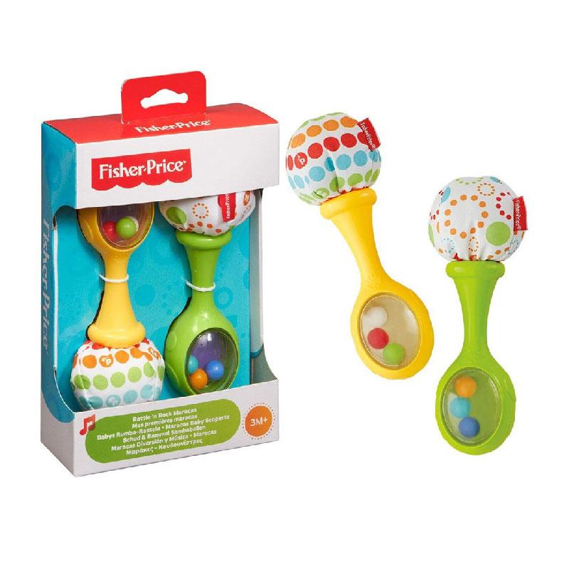 Fisher-Price Rattle 'N Rock Maracas Baby Rattle Toys
