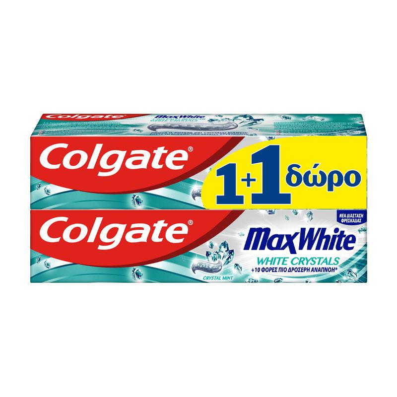 Colgate Toothpaste maxwhite white crystals crystal mint, 75 mL – Peppery  Spot