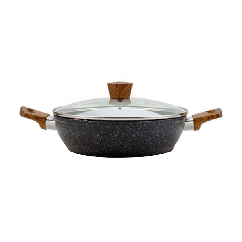 Pancake pan Nature 26cm by NAVA with nonstick stone coating