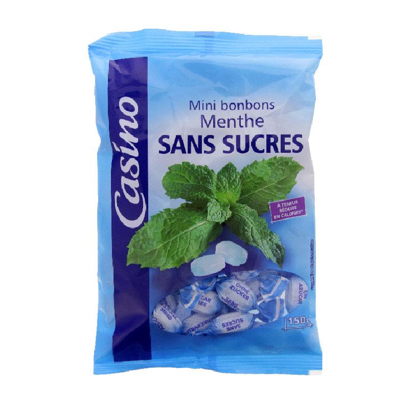Bonbons Menthe sans sucre - 1 kg