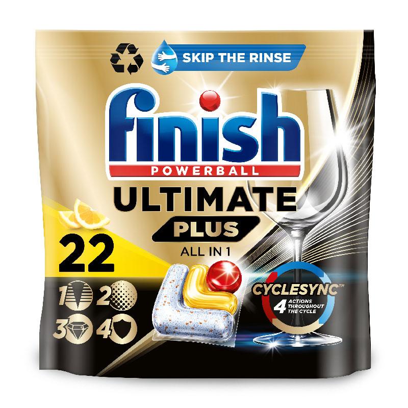 Finish Powerball Ultimate Automatic Dishwasher Detergent, 28
