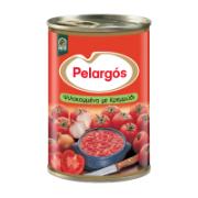 Pelargos Ψιλοκομμένη Tομάτα Με Κρεμμύδι 400 g