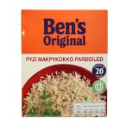 Ben's Original Ρύζι Μακρύκοκκο Parboiled Τέλειο σε 20 Λεπτά 1 kg 