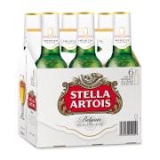 Stella Artois Μπύρα (Μπουκάλι) 6x330 ml