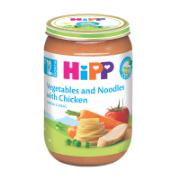 Hipp Βιολογικά Λαχανικά, Νούτολς & Κοτόπουλο 12μηνών+  220 g
