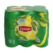 Lipton Ice Tea Πράσινο Τσάι Λεμόνι 6x330 ml 