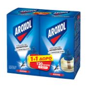 Aroxol Υγρό Ανταλλακτικό κατά των Κουνουπιών & Σκνιπών 1+1 Δώρο 