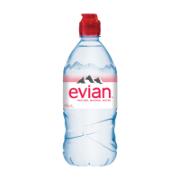 Evian Φυσικό Μεταλλικό Νερό Sports Cap 750 ml