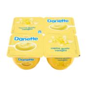 Danone Danette Γλύκισμα με Γεύση Βανίλια 4x125 g