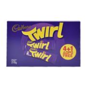 Cadbury 5 Twirl Σοκολάτες 215 g
