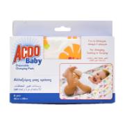 Acdo Baby Αλλαξιέρες Μιας Χρήσης 46x68 cm 6 Τεμάχια