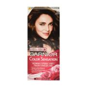 Garnier Color Sensation Μόνιμη Κρέμα Βαφή Καστανό Νο.4.0 112 ml