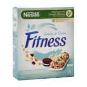 Nestle Fitness Μπάρες Δημητριακών με Μπισκότο & Κρέμα 6x23.5 g 