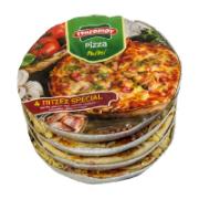 Grigoriou Mini Pizza Special 4 Pieces 620 g