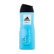 Adidas After Sport Αφρόλουτρο για Σώμα, Μαλλιά % πρόσωπο 400 ml