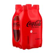 Coca Cola Zero Αναψυκτικό Μπουκάλι  4x500 ml