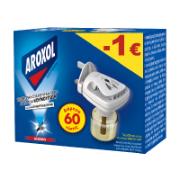 Aroxol Ηλεκτρική Συσκευή & Υγρό Κατά των Κουνουπιών & Σκνιπών 60 Νύχτες -€1 45 ml
