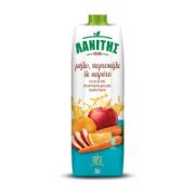 Lanitis Πορτοκάλι, Βερίκοκο και Μήλο Φρουτοποτό 1 L