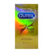 Durex RealFeel Προφυλακτικά 12 Τεμάχια