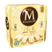 Magnum Μίνι Παγωτά με Άσπρη Σοκολάτα &  Άσπρη Σοκολάτα με Αμύγδαλα 360 ml