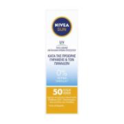 Nivea UV Αντηλιακή Κρέμα Προσώπου Κατά της Πρόωρης Γήρανσης & των Πανάδων SPF50 50 ml