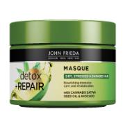 John Frieda Detox & Repair Μάσκα Μαλλιών με Έλαιο Σπόρων Κάνναβης Sativa & Αβοκάντο 250 ml
