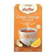 Yogi Tea Τσάι με Τζίντζερ, Πορτοκάλι & Βανίλια 30.6 g 