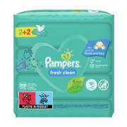 Pampers Μωρομάντηλα Fresh Clean Baby Scent 4x52 Τεμάχια