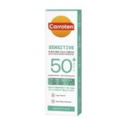 Carroten Sensitive Αντηλιακή Κρέμα Προσώπου Κατά των Κηλίδων SPF50 4D 50 ml