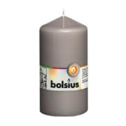 Bolsius Κερί Σκούρο Γκρί 130x68 mm 