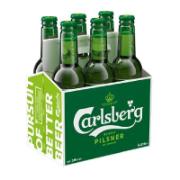 Carlsberg Μπύρα Μπουκάλι 6x330 ml 