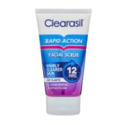Clearasil Rapid Action Scrub Προσώπου 125 ml
