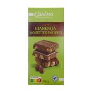 Casino Σοκολάτα Γάλακτος Gianduja με Φουντούκια 200 g 