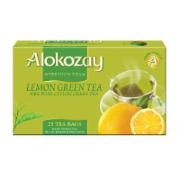 Alokozay Πράσινο Τσάι με Λεμόνι 25 Φακελάκια 50 g 