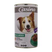 Casino Ολοκληρωμένη Υγρή Τροφή για Ενήλικους Σκύλους Μπουκιές σε Σάλτσα Βοδινού & Ζυμαρικά 1240 g