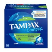 Tampax Compak Ταμπόν Super 16 Τεμάχια