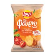 Lay’s στο Φούρνο Σνακ από Πατάτα με Γεύση Ντομάτα & Βασιλικό 105 g 