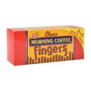 Frou Frou Morning Coffee Fingers Μπισκότα με Επικάλυψη Σοκολάτα Γάλακτος 2+1 Δώρο 324 g