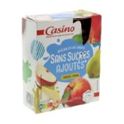 Casino Πουρές Μήλου & Αχλαδιού Χωρίς Πρόσθετη Ζάχαρη 4x90 g 