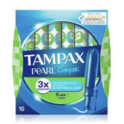 Tampax Pearl Compak Ταμπόν Super 16 Τεμάχια