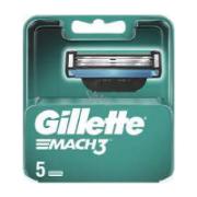 Gillette Match 3 Ανταλλακτικές Κεφαλές Ξυρίσματος 5 Τεμάχια 