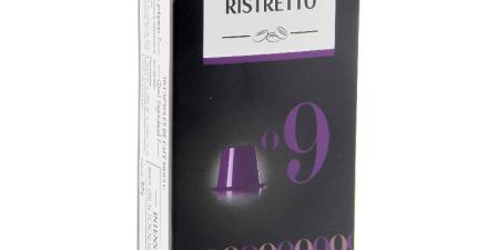 capsules de café Espresso Ristretto - Casino - 10 capsules / 52 g