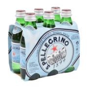 San Pellegrino Carbonated Natural Mineral Water 6x250 ml
