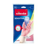 Vileda Gloves Sensitive Medium 