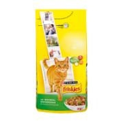 Friskies Dry Cat Food with Rabbit, Chicken and Vegetables 2 kg