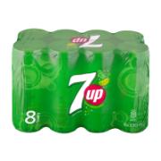 7UP Soft Drink 8x330 ml                