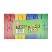 Superstrong Pegs x 24 