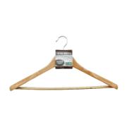 Ordinett Luxury Clothes Hanger Wood Clear 45 cm