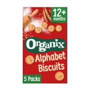 Organix Alphabet Biscuits 12+ Months 125 g